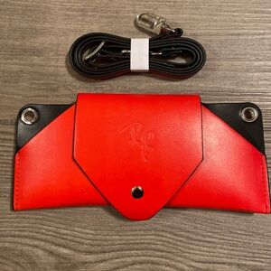 NWOT Rayban Sunglasses Sling Pouch Red